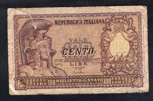 Italie 100 lire 1951 - 100,