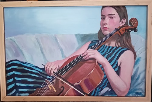 Mio dipinto olio tela - dipinto,