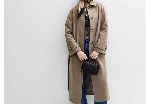 Nuovo look trench donna visone - nuovo,