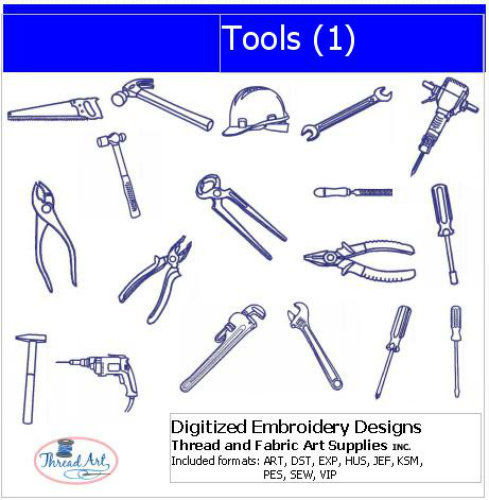 Set disegno ricamo - ,