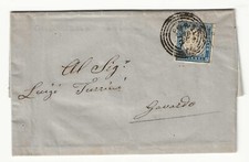 1861 Sardegna - Lettera con 20