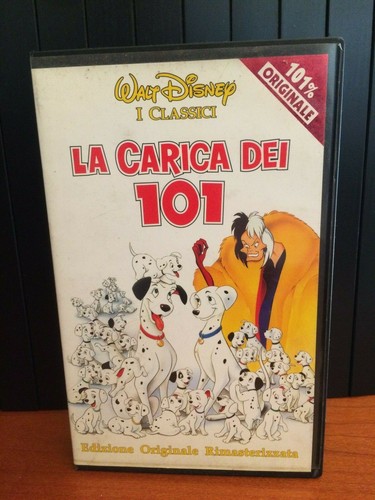 Vhs carica dei 101 - vhs, la