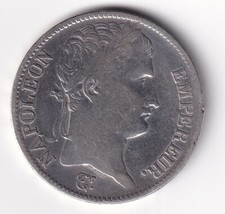 FRANCIA  NAPOLEONE I  IMPERATORE 5 FRANCS 1809