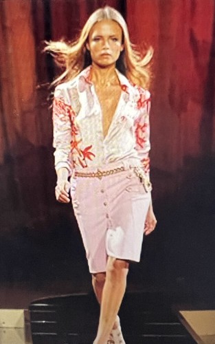 Versace runaway gonna vintage - versace,