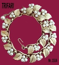 Crown Trifari, raffinato collier anni 50-60