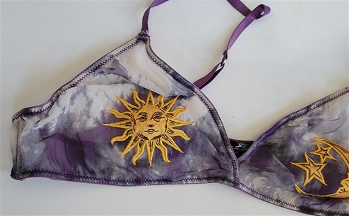 Cravatta tintura viola - , e