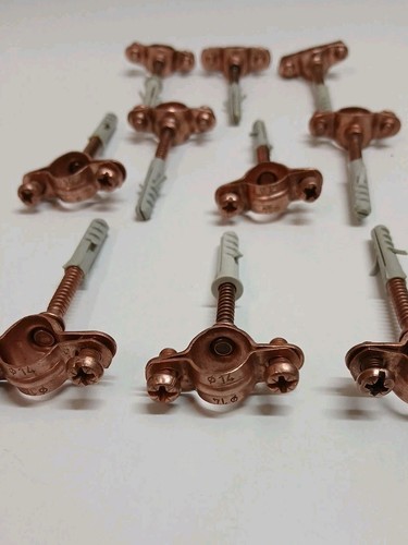 Collari rame reggi tubo - collari,