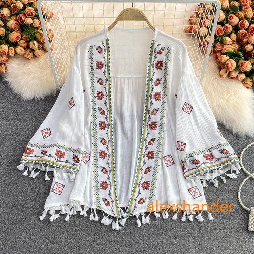 Camicetta kimono cappotto boho