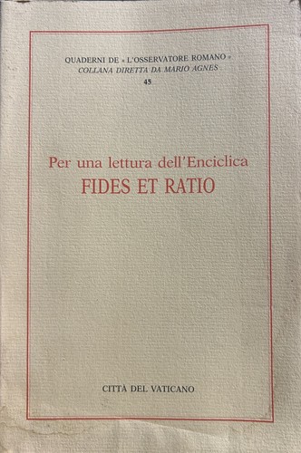Per una lettura - una, dell'enciclica