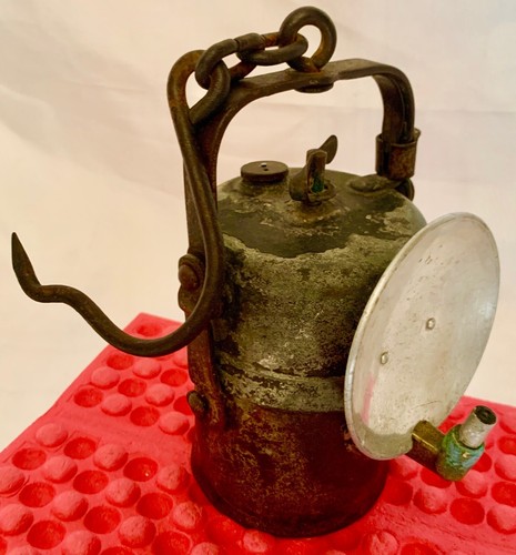 Antica lampada carburo - antica,