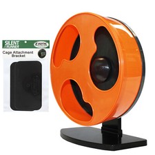 Ruota Runner Silenziosa 12" Regolare + Attacco Gabbia - Sugar Glider Ruota Esercizi