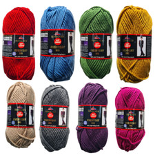 Himalaya Everyday Filato Grande 100g Palla-10 Colori Disponibili, Maglia Uncinetto