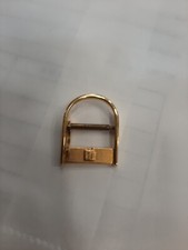 Mondia fibbia  acciaio Dorata