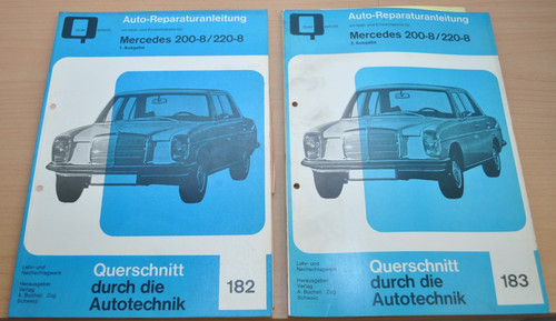 Mercedes 200 220 - w115, ab