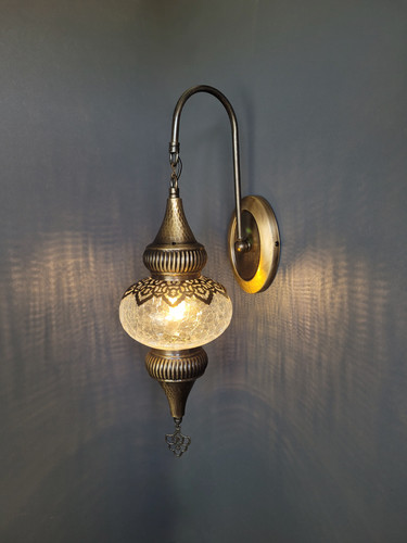 Turkish mosaic wall lamp - mosaic,