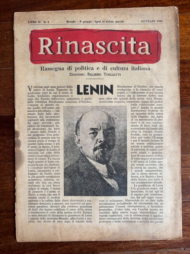 Rivista rinascita anno ii - "rinascita”,