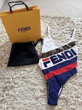 Costume da bagno Fendi bianco