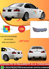 💫ART.4665 Paraurti Posteriore adatto per BMW E46 Look M3💫