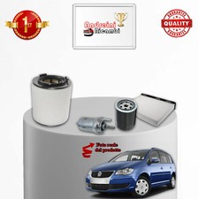 KIT TAGLIANDO 4 FILTRI VW TOURAN 2.0 ECOFUEL 80KW 109CV DAL 2006 -> 2009