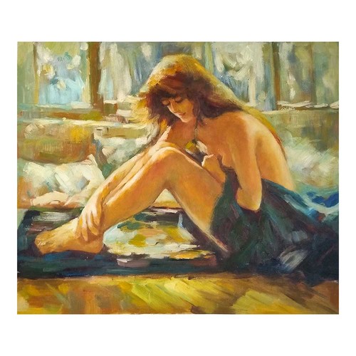 Quadro dipinto mano olio su - mano,