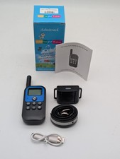 COLLARE TELECOMANDO Walkie-talkie 1500m CANI ADDESTRAMENTO CANE ANTI ABBAIO