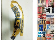 CINTURA DA PESCA OMERSUB in nylon, completa con 4,5 Kg PIOMBI, e altro x pesca