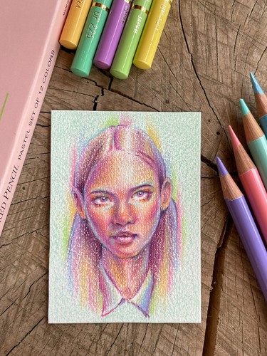 Aceo ritratto matita - aceo,