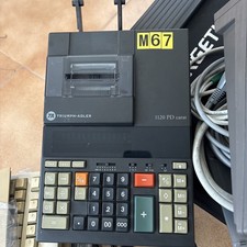 VTG Triumph-Adler 1121 PD Carat Printing Calculator desktop Adding Machine