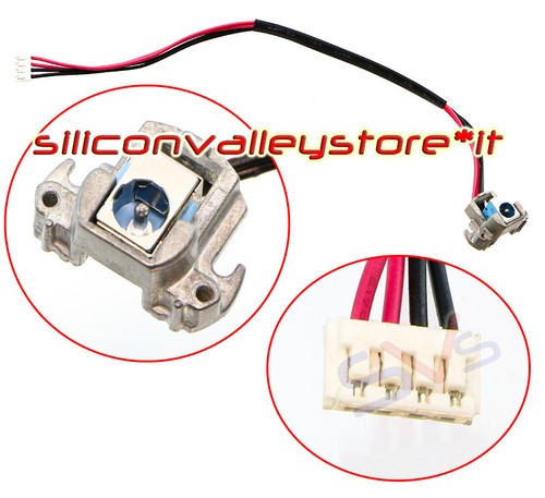 Power jack con cavo 22cm - cavo,