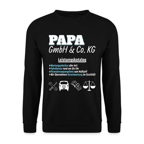 Maglione unisex azienda papa - unisex,