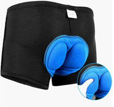 Pantaloncini da Ciclismo Intimo Uomo Ciclismo Mutande Gel 3D Imbottite