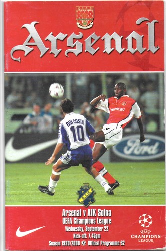 Arsenal aik solna champions - solna,