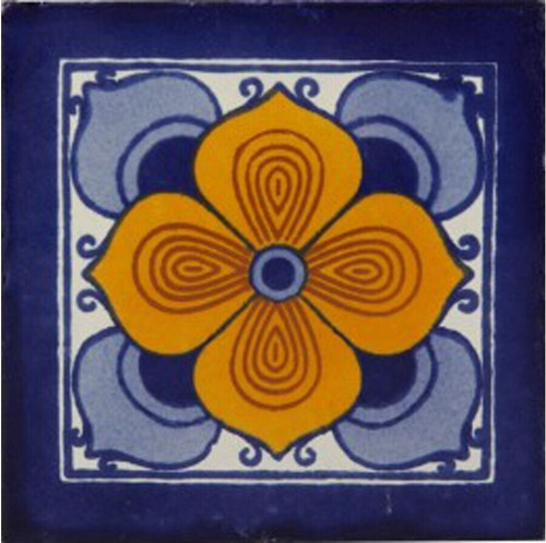 Piastrelle ceramica dipinte - in,