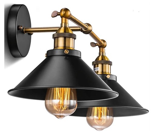 Lampada parete vintage - lampada,