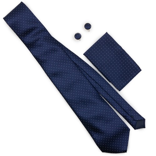 Cravatta blu pois elegante - , di
