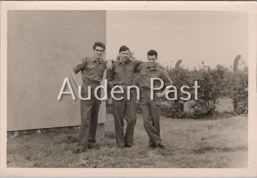 Three young men - three, 1950s