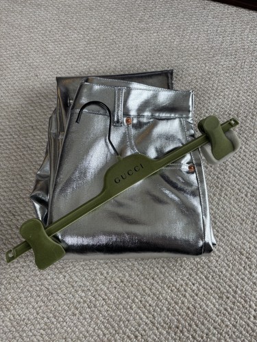 Jeans gucci argento - jeans,