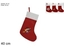 NATALE CALZA FELTRO CON BEFANA