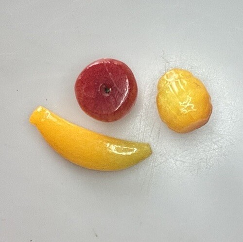 Set frutta pietra - , miniatura