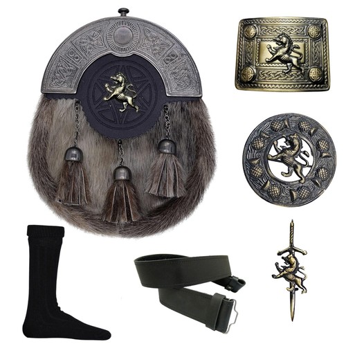 Sporran set leone - leone, distintivo
