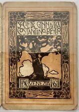 VENEZIA SOCIETÀ GINNASTICA COSTANTINO REYER 1928 TESSERA BASKET PALLA CANESTRO