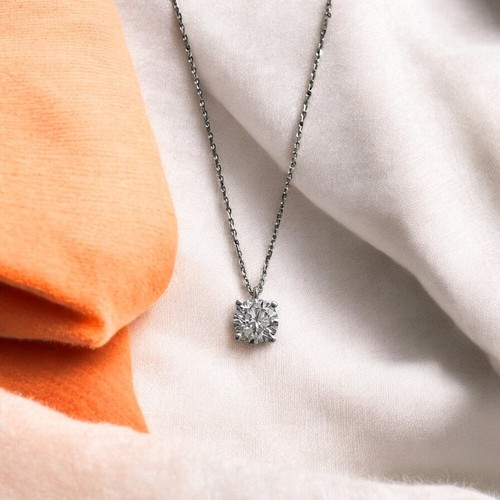 Collana platino 950 diamanti