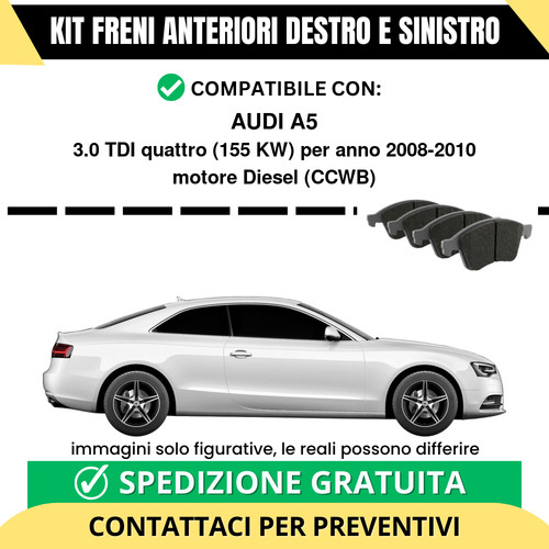 Pastiglie freno anteriori - pastiglie,