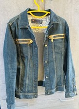 Giacca di jeans originale Piero Guidi , collezione Angeli del nostro tempo