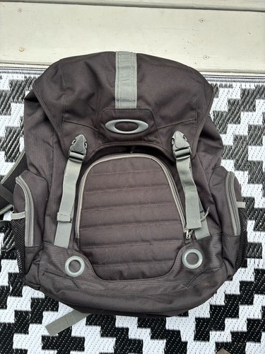 Oakley zaino nero grigio roll - oakley,