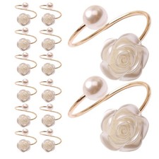  18 Pcs Portatovagliolo Rosa