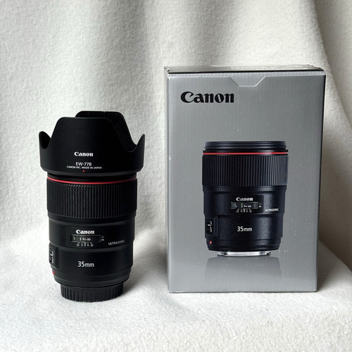 Canon 35mm l - ef, usm
