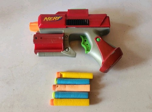 Pistola rossa tattica nerf - rossa,