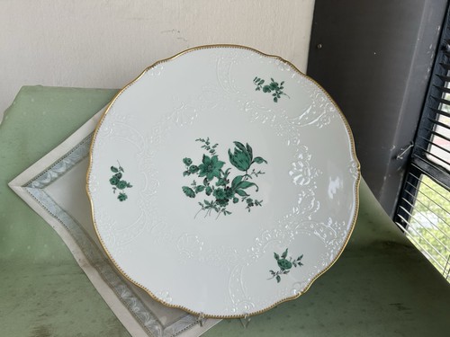 Grande piatto torta meissen - piatto,