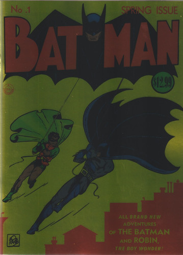 Batman golden age foil - golden,